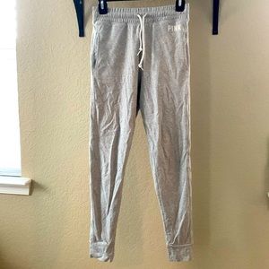Victoria Secret PINK Grey Jogger Sweatpants